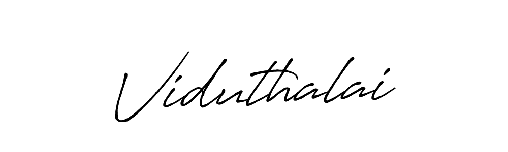 Similarly Antro_Vectra_Bolder is the best handwritten signature design. Signature creator online .You can use it as an online autograph creator for name Viduthalai. Viduthalai signature style 7 images and pictures png