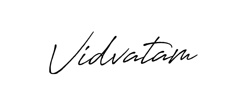 Also we have Vidvatam name is the best signature style. Create professional handwritten signature collection using Antro_Vectra_Bolder autograph style. Vidvatam signature style 7 images and pictures png