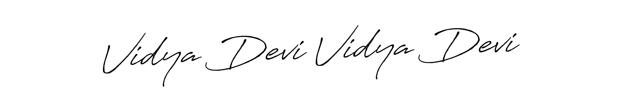 Also we have Vidya Devi Vidya Devi name is the best signature style. Create professional handwritten signature collection using Antro_Vectra_Bolder autograph style. Vidya Devi Vidya Devi signature style 7 images and pictures png