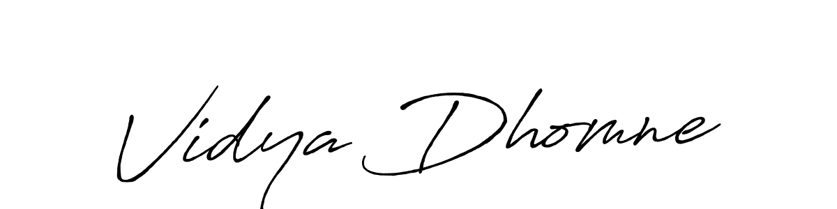 This is the best signature style for the Vidya Dhomne name. Also you like these signature font (Antro_Vectra_Bolder). Mix name signature. Vidya Dhomne signature style 7 images and pictures png