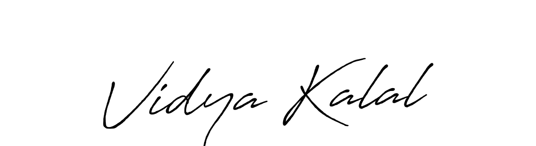 Here are the top 10 professional signature styles for the name Vidya Kalal. These are the best autograph styles you can use for your name. Vidya Kalal signature style 7 images and pictures png