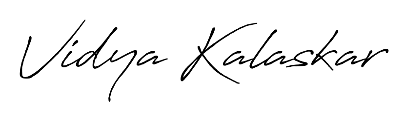 Personalize your online presence with Vidya Kalaskar signature rendered in elegant Antro_Vectra_Bolder font. Great for website footers and blogs. Vidya Kalaskar signature style 7 images and pictures png