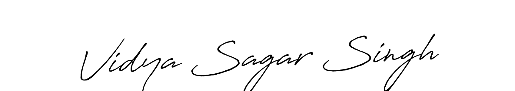 The best way (Antro_Vectra_Bolder) to make a short signature is to pick only two or three words in your name. The name Vidya Sagar Singh include a total of six letters. For converting this name. Vidya Sagar Singh signature style 7 images and pictures png