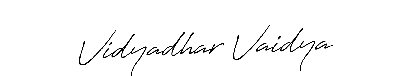 Make a beautiful signature design for name Vidyadhar Vaidya. Use this online signature maker to create a handwritten signature for free. Vidyadhar Vaidya signature style 7 images and pictures png