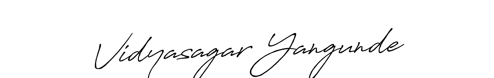 if you are searching for the best signature style for your name Vidyasagar Yangunde. so please give up your signature search. here we have designed multiple signature styles  using Antro_Vectra_Bolder. Vidyasagar Yangunde signature style 7 images and pictures png