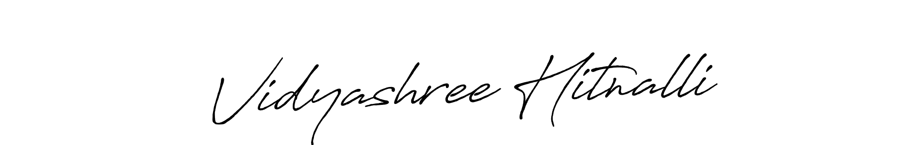 Once you've used our free online signature maker to create your best signature Antro_Vectra_Bolder style, it's time to enjoy all of the benefits that Vidyashree Hitnalli name signing documents. Vidyashree Hitnalli signature style 7 images and pictures png