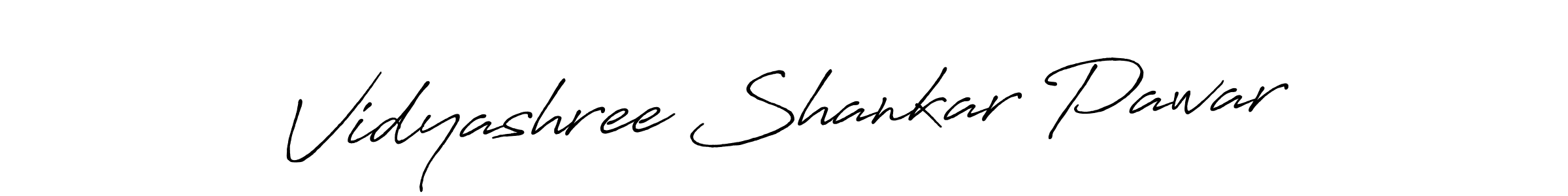 if you are searching for the best signature style for your name Vidyashree Shankar Pawar. so please give up your signature search. here we have designed multiple signature styles  using Antro_Vectra_Bolder. Vidyashree Shankar Pawar signature style 7 images and pictures png