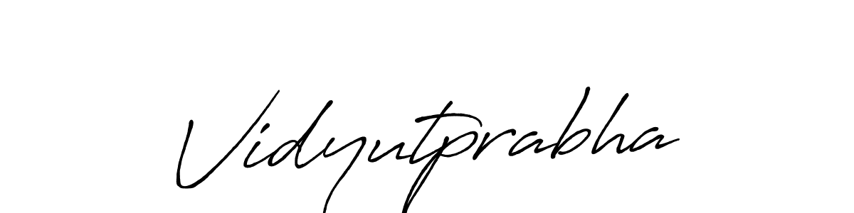 Make a beautiful signature design for name Vidyutprabha. Use this online signature maker to create a handwritten signature for free. Vidyutprabha signature style 7 images and pictures png