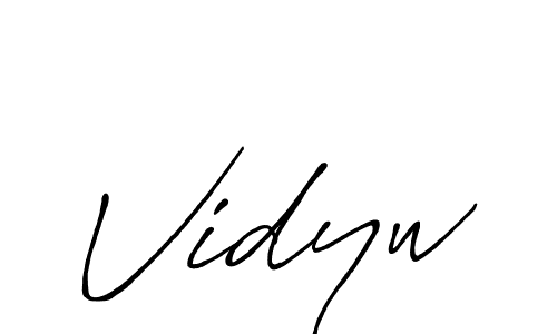 How to Draw Vidyw signature style? Antro_Vectra_Bolder is a latest design signature styles for name Vidyw. Vidyw signature style 7 images and pictures png