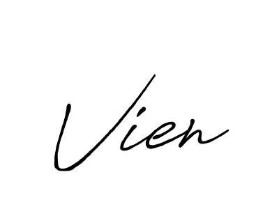 Make a beautiful signature design for name Vien. Use this online signature maker to create a handwritten signature for free. Vien signature style 7 images and pictures png