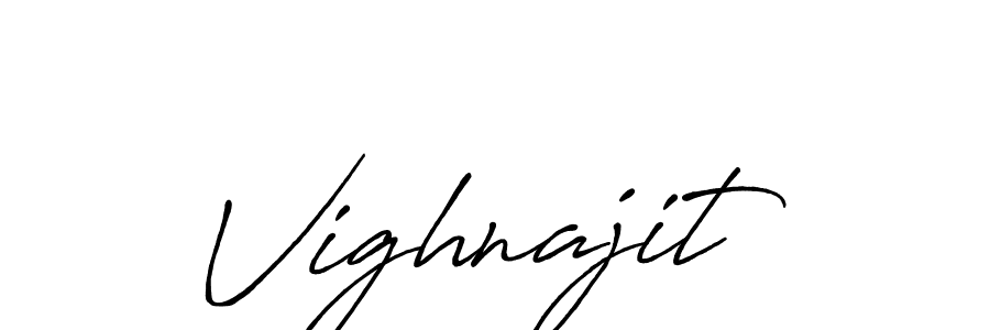 How to Draw Vighnajit signature style? Antro_Vectra_Bolder is a latest design signature styles for name Vighnajit. Vighnajit signature style 7 images and pictures png