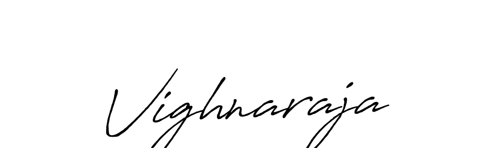 How to make Vighnaraja signature? Antro_Vectra_Bolder is a professional autograph style. Create handwritten signature for Vighnaraja name. Vighnaraja signature style 7 images and pictures png