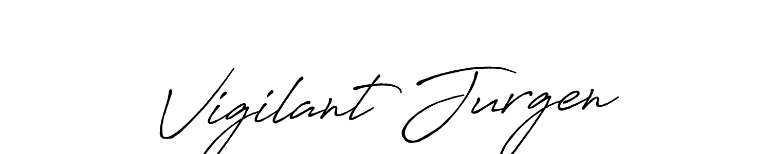 Antro_Vectra_Bolder is a professional signature style that is perfect for those who want to add a touch of class to their signature. It is also a great choice for those who want to make their signature more unique. Get Vigilant Jurgen name to fancy signature for free. Vigilant Jurgen signature style 7 images and pictures png