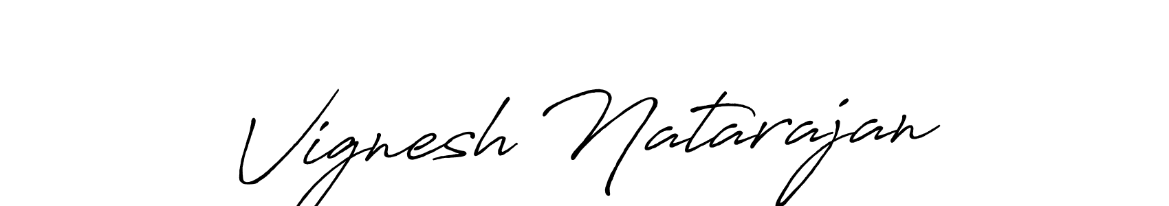 Also You can easily find your signature by using the search form. We will create Vignesh Natarajan name handwritten signature images for you free of cost using Antro_Vectra_Bolder sign style. Vignesh Natarajan signature style 7 images and pictures png