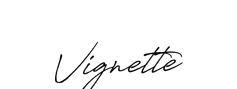 It looks lik you need a new signature style for name Vignette. Design unique handwritten (Antro_Vectra_Bolder) signature with our free signature maker in just a few clicks. Vignette signature style 7 images and pictures png