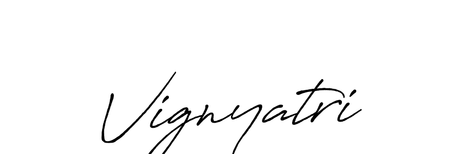 Make a beautiful signature design for name Vignyatri. Use this online signature maker to create a handwritten signature for free. Vignyatri signature style 7 images and pictures png