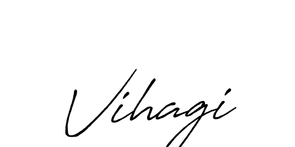 Best and Professional Signature Style for Vihagi. Antro_Vectra_Bolder Best Signature Style Collection. Vihagi signature style 7 images and pictures png