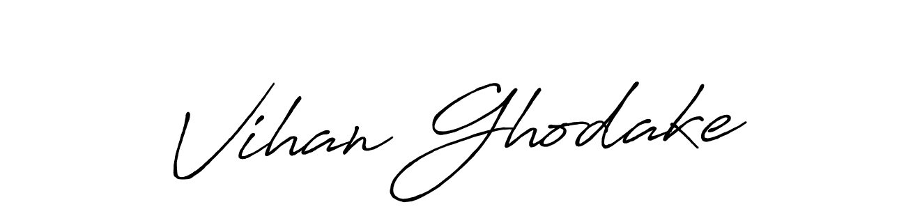 Here are the top 10 professional signature styles for the name Vihan Ghodake. These are the best autograph styles you can use for your name. Vihan Ghodake signature style 7 images and pictures png