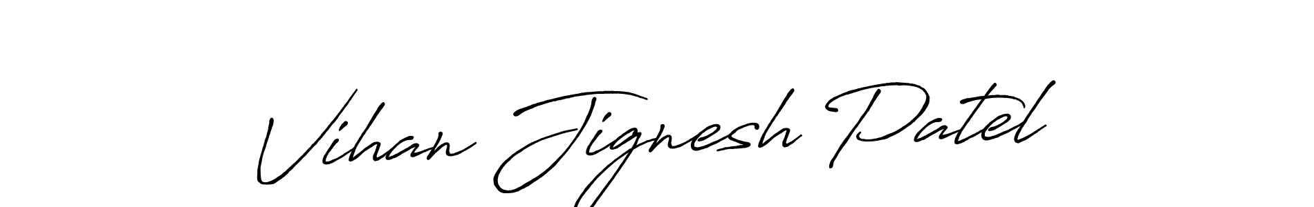 You can use this online signature creator to create a handwritten signature for the name Vihan Jignesh Patel. This is the best online autograph maker. Vihan Jignesh Patel signature style 7 images and pictures png