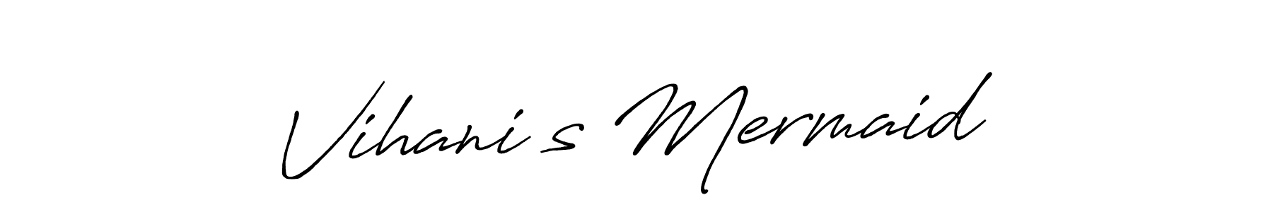 Similarly Antro_Vectra_Bolder is the best handwritten signature design. Signature creator online .You can use it as an online autograph creator for name Vihani’s Mermaid. Vihani’s Mermaid signature style 7 images and pictures png