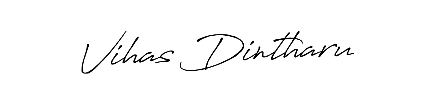 Use a signature maker to create a handwritten signature online. With this signature software, you can design (Antro_Vectra_Bolder) your own signature for name Vihas Dintharu. Vihas Dintharu signature style 7 images and pictures png