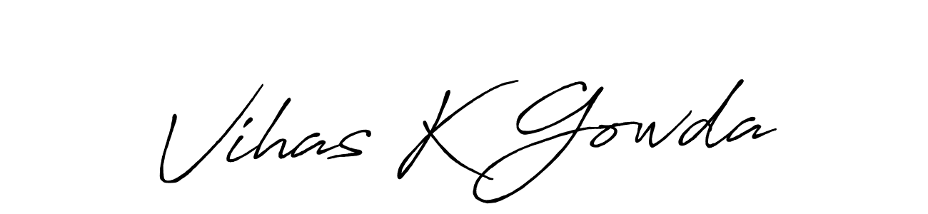 Check out images of Autograph of Vihas K Gowda name. Actor Vihas K Gowda Signature Style. Antro_Vectra_Bolder is a professional sign style online. Vihas K Gowda signature style 7 images and pictures png