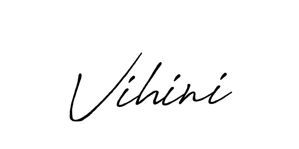 The best way (Antro_Vectra_Bolder) to make a short signature is to pick only two or three words in your name. The name Vihini include a total of six letters. For converting this name. Vihini signature style 7 images and pictures png