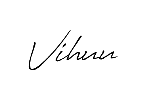Make a short Vihuu signature style. Manage your documents anywhere anytime using Antro_Vectra_Bolder. Create and add eSignatures, submit forms, share and send files easily. Vihuu signature style 7 images and pictures png