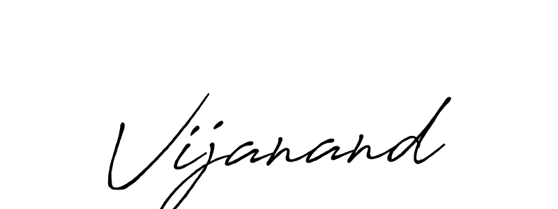 Once you've used our free online signature maker to create your best signature Antro_Vectra_Bolder style, it's time to enjoy all of the benefits that Vijanand name signing documents. Vijanand signature style 7 images and pictures png