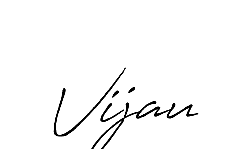 if you are searching for the best signature style for your name Vijau. so please give up your signature search. here we have designed multiple signature styles  using Antro_Vectra_Bolder. Vijau signature style 7 images and pictures png