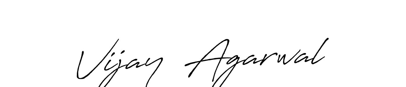 Also You can easily find your signature by using the search form. We will create Vijay  Agarwal name handwritten signature images for you free of cost using Antro_Vectra_Bolder sign style. Vijay  Agarwal signature style 7 images and pictures png