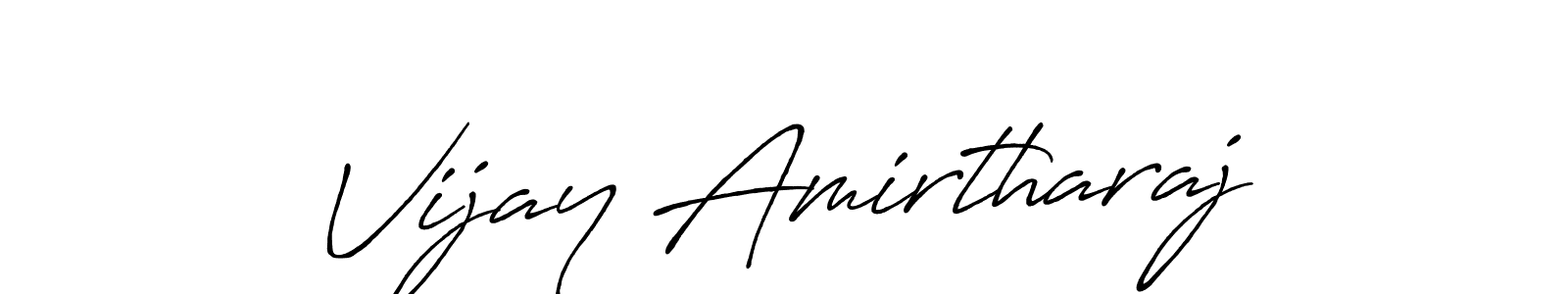 Also You can easily find your signature by using the search form. We will create Vijay Amirtharaj name handwritten signature images for you free of cost using Antro_Vectra_Bolder sign style. Vijay Amirtharaj signature style 7 images and pictures png
