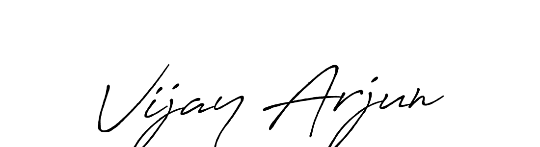 Also You can easily find your signature by using the search form. We will create Vijay Arjun name handwritten signature images for you free of cost using Antro_Vectra_Bolder sign style. Vijay Arjun signature style 7 images and pictures png