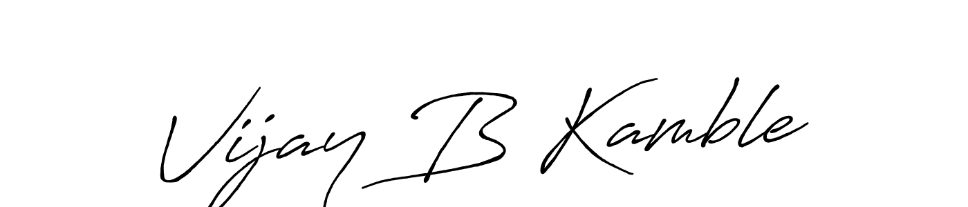 Make a short Vijay B Kamble signature style. Manage your documents anywhere anytime using Antro_Vectra_Bolder. Create and add eSignatures, submit forms, share and send files easily. Vijay B Kamble signature style 7 images and pictures png