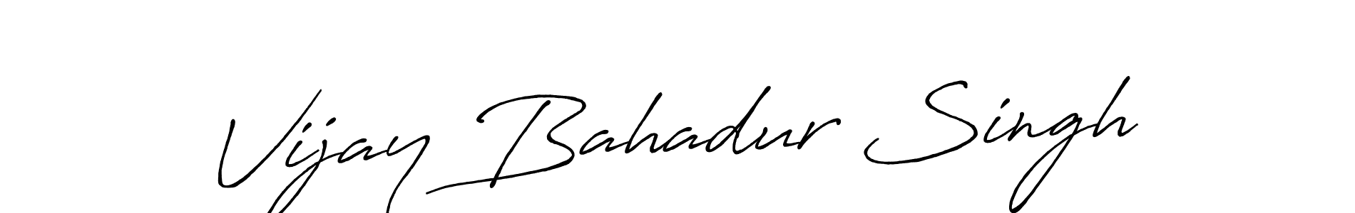 Antro_Vectra_Bolder is a professional signature style that is perfect for those who want to add a touch of class to their signature. It is also a great choice for those who want to make their signature more unique. Get Vijay Bahadur Singh name to fancy signature for free. Vijay Bahadur Singh signature style 7 images and pictures png