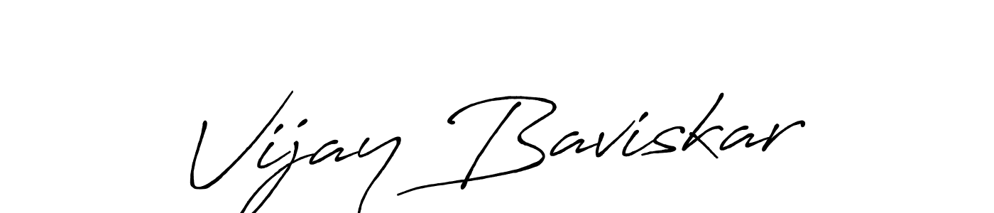 Also we have Vijay Baviskar name is the best signature style. Create professional handwritten signature collection using Antro_Vectra_Bolder autograph style. Vijay Baviskar signature style 7 images and pictures png