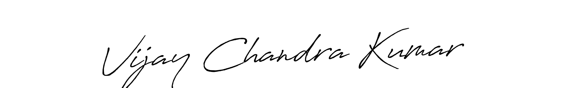 Use a signature maker to create a handwritten signature online. With this signature software, you can design (Antro_Vectra_Bolder) your own signature for name Vijay Chandra Kumar. Vijay Chandra Kumar signature style 7 images and pictures png