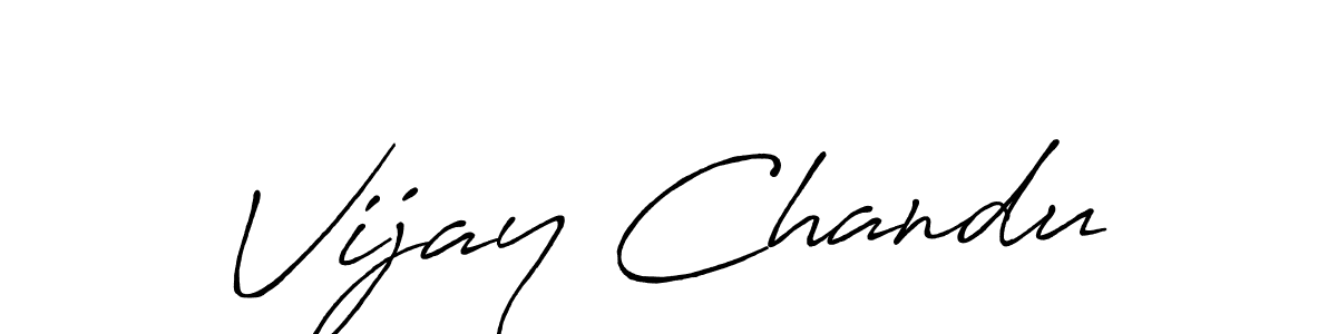 Antro_Vectra_Bolder is a professional signature style that is perfect for those who want to add a touch of class to their signature. It is also a great choice for those who want to make their signature more unique. Get Vijay Chandu name to fancy signature for free. Vijay Chandu signature style 7 images and pictures png