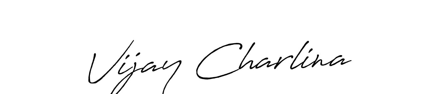 This is the best signature style for the Vijay Charlina name. Also you like these signature font (Antro_Vectra_Bolder). Mix name signature. Vijay Charlina signature style 7 images and pictures png