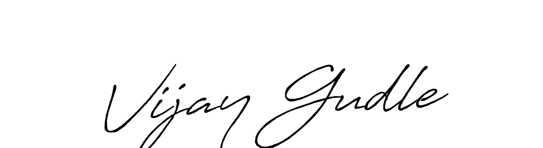 It looks lik you need a new signature style for name Vijay Gudle. Design unique handwritten (Antro_Vectra_Bolder) signature with our free signature maker in just a few clicks. Vijay Gudle signature style 7 images and pictures png
