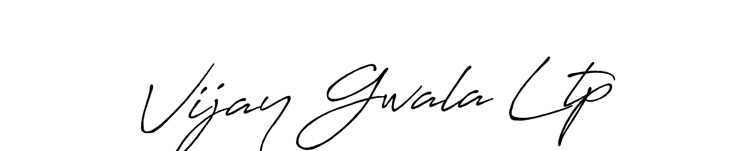 Use a signature maker to create a handwritten signature online. With this signature software, you can design (Antro_Vectra_Bolder) your own signature for name Vijay Gwala Ltp. Vijay Gwala Ltp signature style 7 images and pictures png