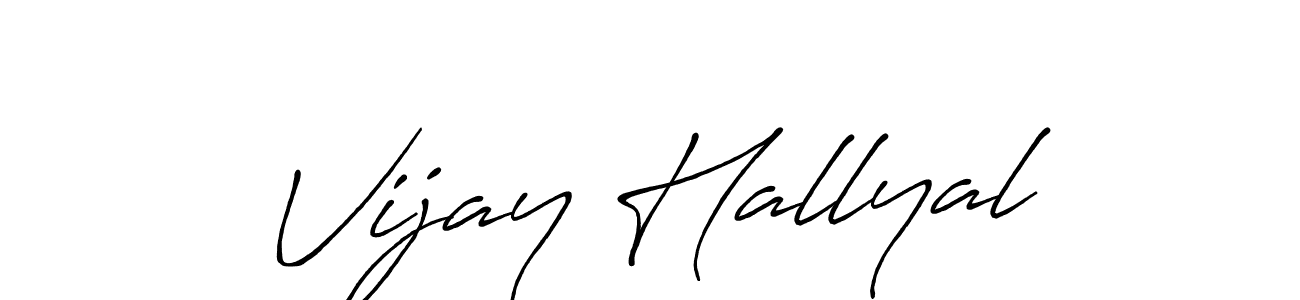 Make a beautiful signature design for name Vijay Hallyal. Use this online signature maker to create a handwritten signature for free. Vijay Hallyal signature style 7 images and pictures png