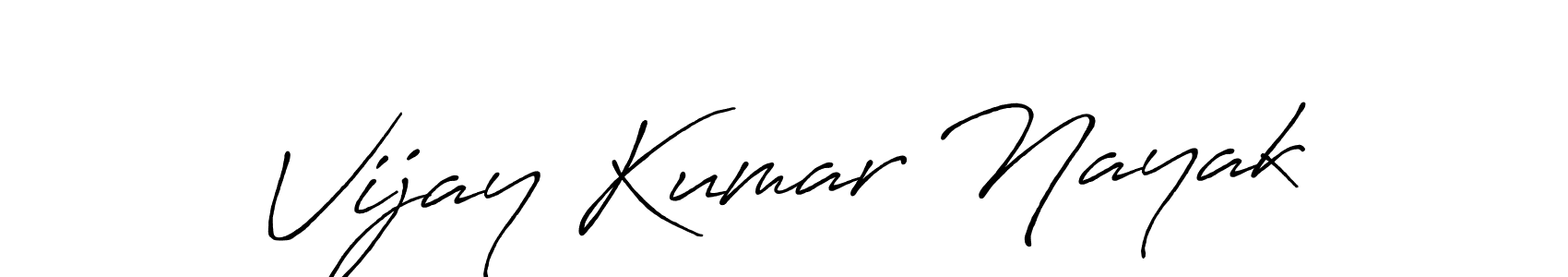 You should practise on your own different ways (Antro_Vectra_Bolder) to write your name (Vijay Kumar Nayak) in signature. don't let someone else do it for you. Vijay Kumar Nayak signature style 7 images and pictures png
