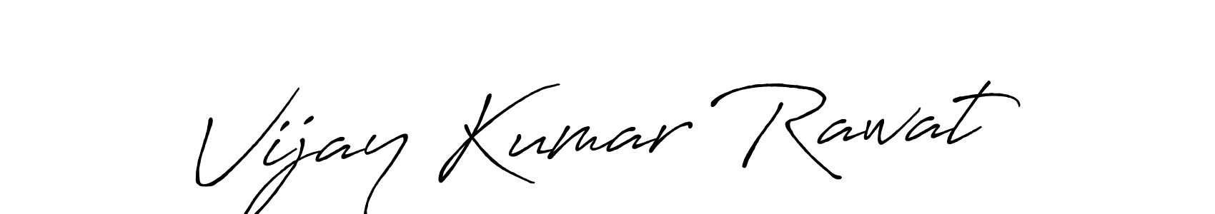 Vijay Kumar Rawat stylish signature style. Best Handwritten Sign (Antro_Vectra_Bolder) for my name. Handwritten Signature Collection Ideas for my name Vijay Kumar Rawat. Vijay Kumar Rawat signature style 7 images and pictures png