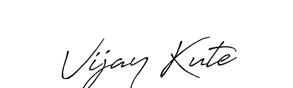 Also You can easily find your signature by using the search form. We will create Vijay Kute name handwritten signature images for you free of cost using Antro_Vectra_Bolder sign style. Vijay Kute signature style 7 images and pictures png