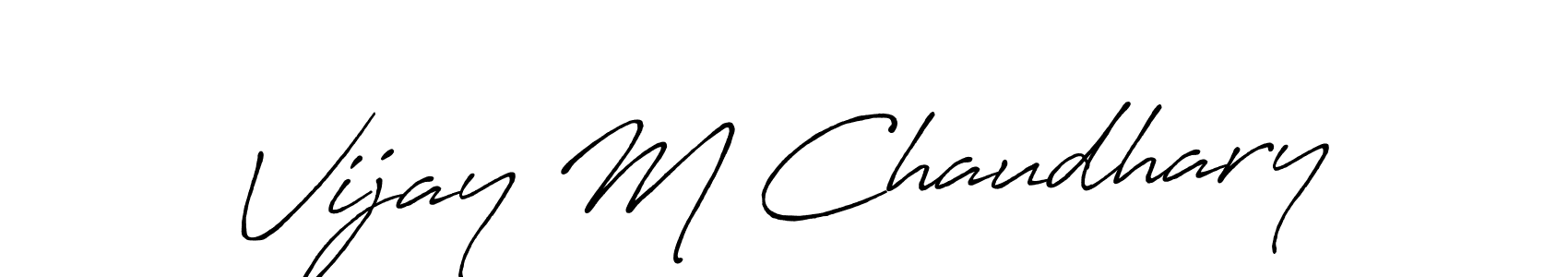 Here are the top 10 professional signature styles for the name Vijay M Chaudhary. These are the best autograph styles you can use for your name. Vijay M Chaudhary signature style 7 images and pictures png