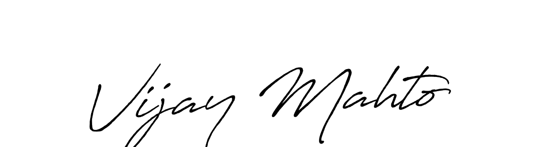 How to Draw Vijay Mahto signature style? Antro_Vectra_Bolder is a latest design signature styles for name Vijay Mahto. Vijay Mahto signature style 7 images and pictures png