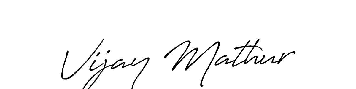Similarly Antro_Vectra_Bolder is the best handwritten signature design. Signature creator online .You can use it as an online autograph creator for name Vijay Mathur. Vijay Mathur signature style 7 images and pictures png