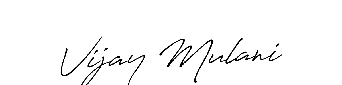 Once you've used our free online signature maker to create your best signature Antro_Vectra_Bolder style, it's time to enjoy all of the benefits that Vijay Mulani name signing documents. Vijay Mulani signature style 7 images and pictures png