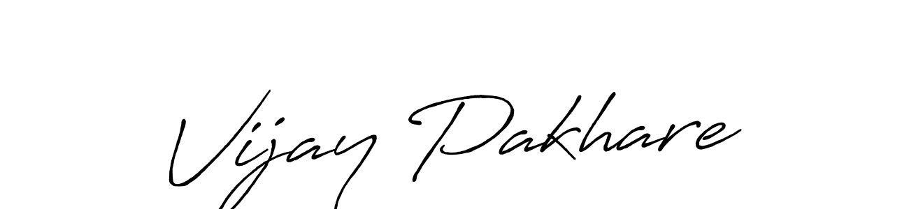 Also You can easily find your signature by using the search form. We will create Vijay Pakhare name handwritten signature images for you free of cost using Antro_Vectra_Bolder sign style. Vijay Pakhare signature style 7 images and pictures png